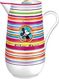 Produkt-Bild: United Labels 0108359 - Best of Mickey-Stripes Krug Porzellan in pr&auml;mierter Geschenkverpackung 600 ml