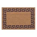 Greek Key Koko Doormat Collection - Beige
