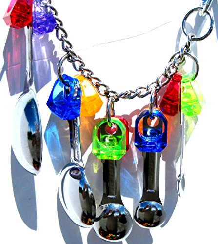 Bonka bird toys 1969 spoon delight bird toy parrot cage toys cage…