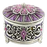 Swarovski Crystal Pave Heart Décor Box GAD2932-PP