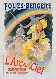 2.75inch x 2 inch (7.5cm x 5cm) Fridge Magnet Sheet Music Folies Bergere