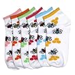 Lot Of 3 Pairs Womens Bee Anklet Ped Socks ( 9-11)