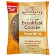 Erin Baker's Breakfast Cookies Peanut Butter, 3-Ounce Individually Wrapped Cookies (Pack of 12)