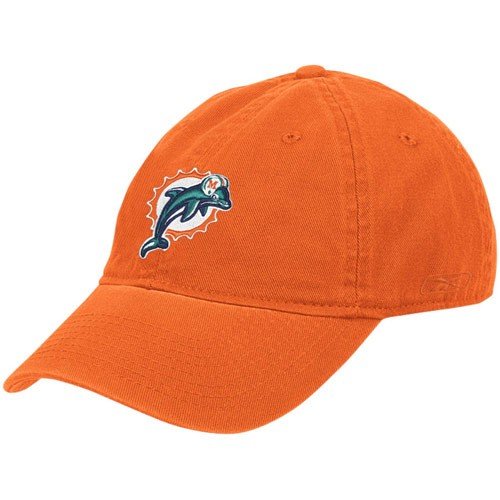 Reebok Miami Dolphins Ladies Orange Basic Slouch Adjustable Hat