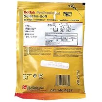 Kodak Selectol Soft Black & White Paper Developer, Powder to Make 1 Gallon.