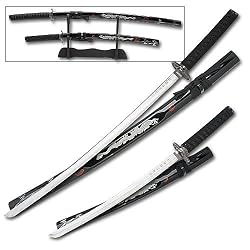 Ultimate Dragon Sword Set 2 Katana with Ornate Scabbards