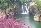 300ピース ツツジ咲くままこ滝 03-644