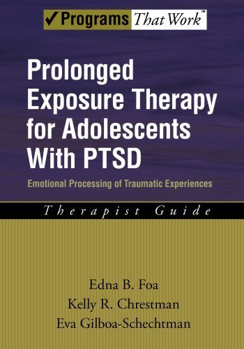 Prolonged Exposure Therapy for Adolescents with PTSD Emotional Processing of Traumatic Experiences, Therapist Guide (Treatments That Work) by Foa, Edna B., Chrestman, Kelly R., Gilboa-Schechtman, Eva (2008) Paperback