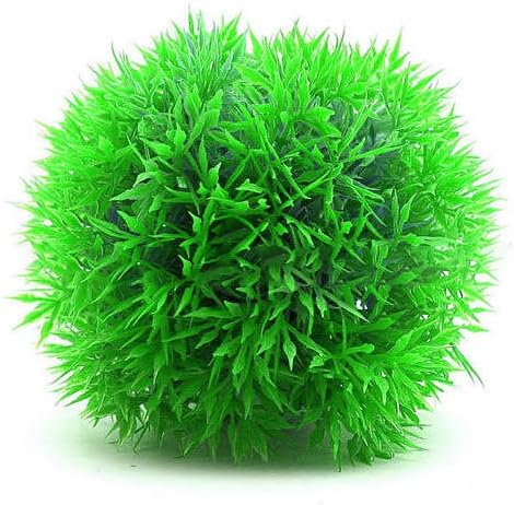 Green Water Grass Plastic Water Plant for Aquarium Fish Tank Ornament Decoration size13cm set12