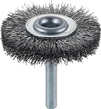 ＴＲＵＳＣＯ　軸付ホイルブラシ線径ステン０．３外φ５０