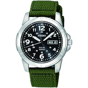 Seiko Solar Gents Strap Watch SNE095P2