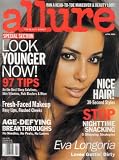 Allure Magazine Eva Longoria April 2006 Issue