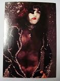Kiss~ Kiss Postcard~ Gene Simmons, Paul Stanley, Ace Frehley, Peter Criss~ Rare Authentic Vintage Postcard!!~ Approx 4