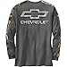 Legendary Whitetails Mens Cross Country Long Sleeve Tee Chevy Large