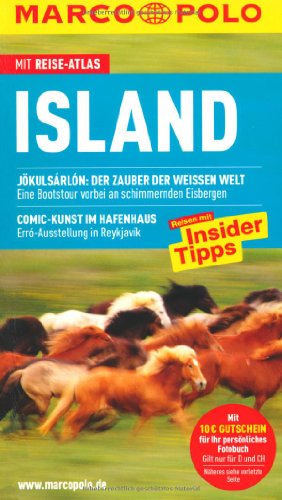 Produkt-Bild: MARCO POLO Reisef&uuml;hrer Island: Reisen mit Insider-Tipps. Mit Reiseatlas und Sprachf&uuml;hrer Englisch. J&ouml;kuls&agrave;rlon: der Zauber der Weissen Welt-Eine ... im Hafenhaus/Err&ograve;-Ausstellungen in Reykjavik
