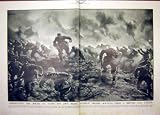 Les Troupes Allemandes British Gas de Boche Attaquent la Bataille 1917 de Guerre