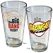 Big Bang Theory Bazinga Logo Pint Glass