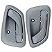 ECCPP 2Pcs Door Handle for 1999-2004 Chevrolet Tracker Gray Interior Right Left Side