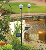 Gardman Solart Solar Boarder Ball - Twin Pack White
