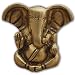 Religious Gift God Ganesha Brass Statue Sculpture