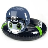 SEATTLE SEAHAWKS OFFICIAL 24 MASCOT HELMET SWIM RING INNERTUBE