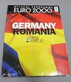 EURO 2000 プログラム GERMANY-ROMANIA