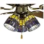 Meyda Tiffany 27466 Fan Light Shade, Amber Plum
