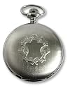 Philip Mercier Pocket Watch and Chain, Comes In Gift Box