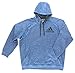adidas Men's Team Issue Pullover Hoodie Blue Beauty/Colored Heather/Phantom LG