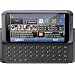Nokia E7-00 Smartphone (10.2cm (4 Zoll) Clear-Black AMOLED Touchscreen, QWERTZ-Tastatur, 8 MP Kamera, GPS, WiFi, Ovi Karten, HDMI, 3.5mm Buchse) dark grey