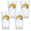 Buffalo Sabres 4pc Pint Ale Glass Set NHL Hockey