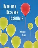 Marketing Research Essentials 7th Edition (Book Only) Paperback