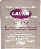 Strange Brew Beer and Winemaking Lalvin Dried Wine Yeast EC #1118 (Pack of 10)