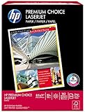 HP 11310-0 HP Premium Choice Laserjet Paper, White, 32-lb., 8-1/2" x 11", 500 Sheets/ream