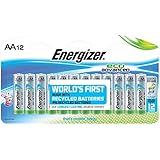 Energizer EcoAdvanced AA Batteries, Energizer's Longest-Lasting Alkaline, 12 Count