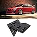 YUZHONGTIAN 2015-2019 for Subaru WRX, STi Window Scoop Louvers Cover ABS 2PCS (Carbon Fiber Style)