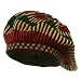 Rasta Beret Hats-Green Yellow Red W08S66C photo