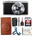 FujiFilm Fuji XF-1 Black + FujiFilm Soft case SC-XF (Brown) + Battery + Travel Charger + 64GB SDXC (10) Deluxe Bundle
