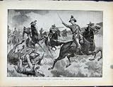 Boer War By Richard Danes Turned And Galloped Off Print