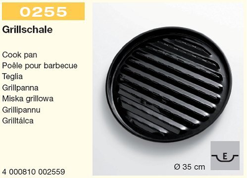 Landmann Grillschale rund 35 cm 0255