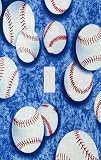 Baseball Collage Decorative Switchplate Cover