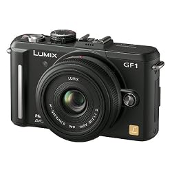 Panasonic デジタル一眼カメラ GF1 レンズキット(20mm/F1.7パンケーキレンズ付属) エスプリブラック DMC-GF1C-K