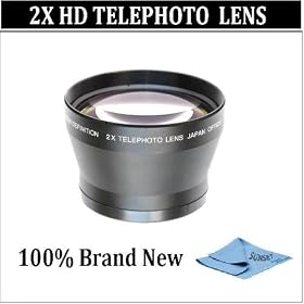 2X TELEPHOTO Lens FOR THE NIKON D3000 D5000 DIGITAL SLR CAMERAS.THIS LENS WILL ATTACH DIRECTLY TO THE FOLLOWING NIKON LENSES 18-55mm, 55-200mm, 50mm.