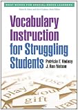 Vocabulary Instruction for Struggling Students (What Works for Special-Needs Learners)
