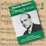 Simon Barere at Carnegie Hall