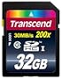Transcend 32 GB Class 10 SDHC Flash Memory Card (TS32GSDHC10E)