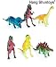Dinosaurs Animals Plastic Toys for Kids ( 6 Pcs. Pack ) RS.247.00