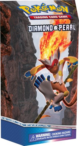 Childrens Toyshop  Toys : Pokemon Diamond & Pearl Theme Deck - Inferno Zone