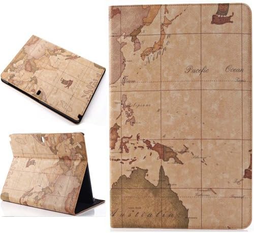 EzydigitalCBCarryberry Samsung Galaxy Note Pro 12.2 & Tab Pro 12.2 Rotating Case Cover - Vegan Leather 360 Degree Swivel Stand for NotePRO (SM-P900) & TabPRO (SM-T900/T905) 12.2-inch Android Tablet with Auto Sleep/Wake Feature-Black