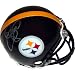 L.C. Greenwood Autographed/Hand Signed Pittsburgh Steelers Replica Mini Helmet